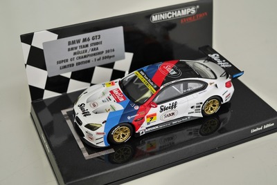 MINICHAMPS製 1/43 BMW Team Studie M6GT3ミニカー